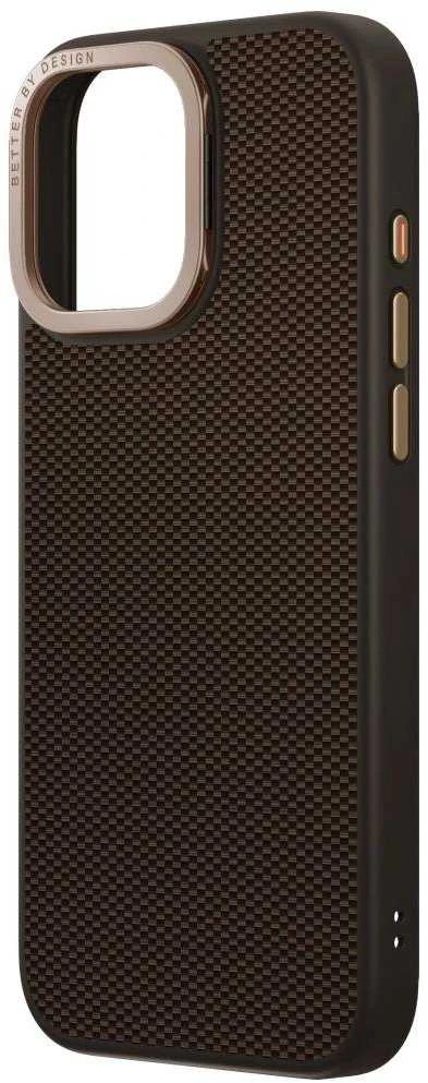 Uniq Keva Max Magclick įkrovimo kameros stovo dėklas, skirtas iPhone 16 Pro – rudas