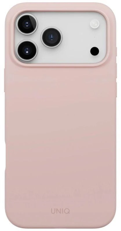 Uniq Lino iPhone 17 Pro Max Magclick Įkrovimo dėklas - Rožinis