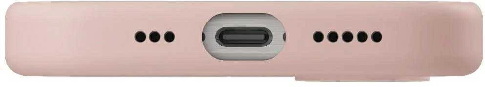 Dėklas Uniq Lino Magclick Charging Case for iPhone 16e - Rožinė