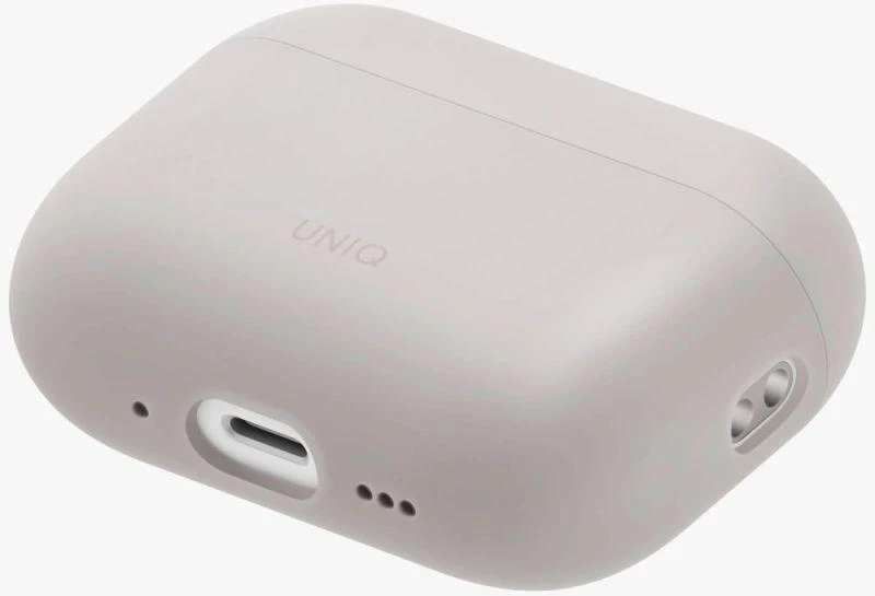 Uniq Lino Silikoninis dėklas skirtas AirPods Pro - Smėlio spalvos