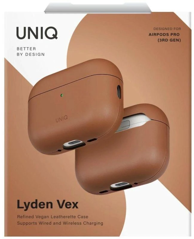 Uniq Lyden Vex dėklas AirPods Pro 3 - Rudas