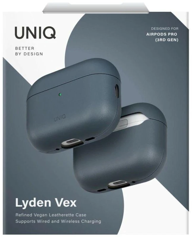 Uniq Lyden Vex dėklas, mėlynas, skirtas AirPods Pro 3