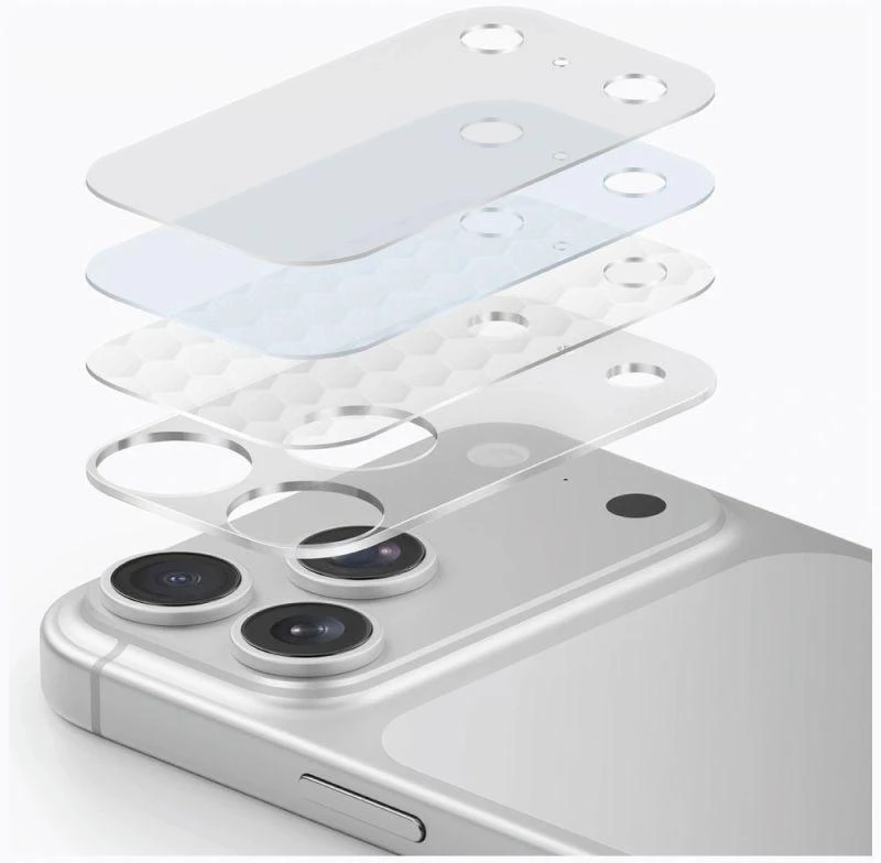 „Uniq Optix Aeroshield“ kameros modulio apsauga, skirta „iPhone 17 Pro Max“