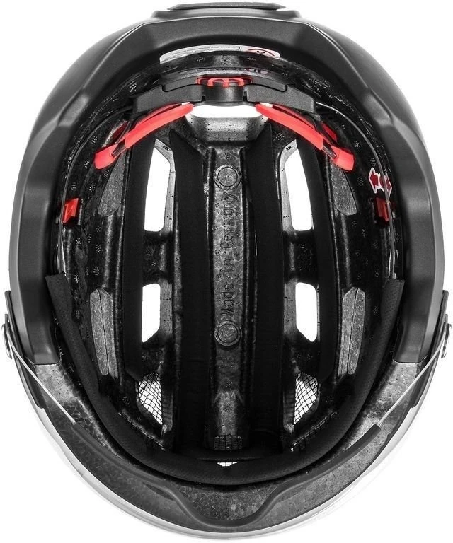 Šalmas Uvex finale visor juodas matt-56-61CM