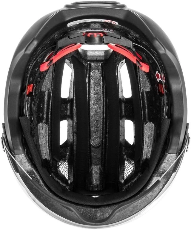 Šalmas Uvex finale visor juodas matt-56-61CM