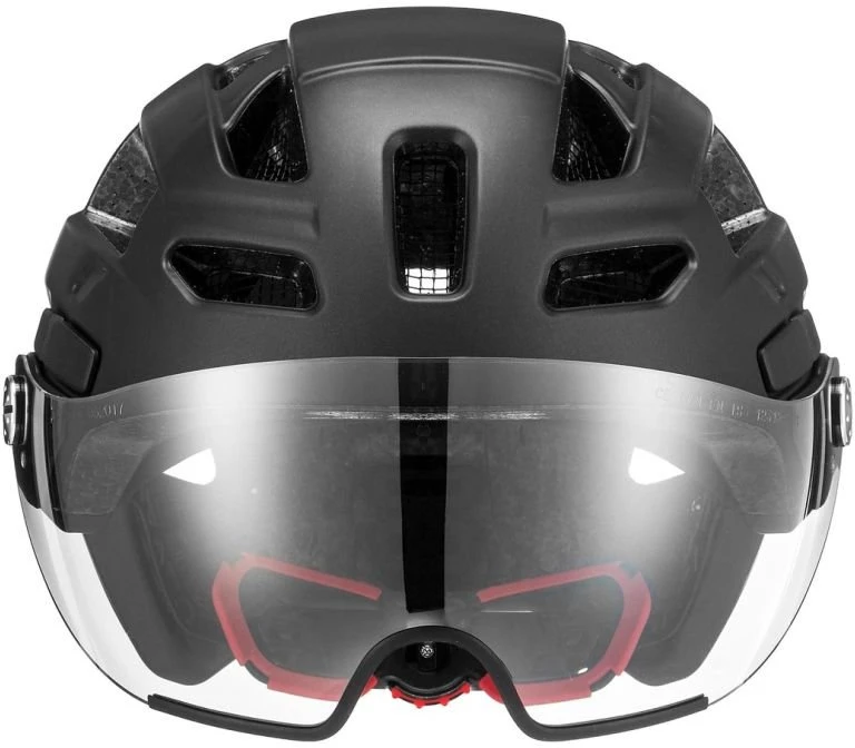 Šalmas Uvex finale visor juodas matt-56-61CM
