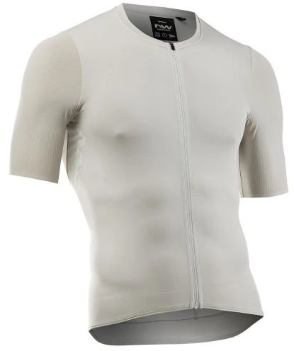 Dviratininko marškinėliai Northwave Essence EVO S/S light pilkas-XL