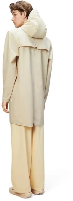Uniseks ilga lietaus striukė Rains Long Jacket, smėlio