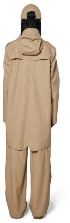 Uniseks ilga lietaus striukė Rains Long Jacket 12020, smėlio