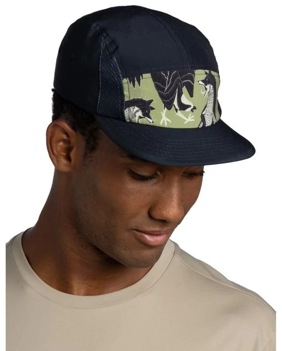 Uniseks kepurė BUFF 5 Panel Go, juoda