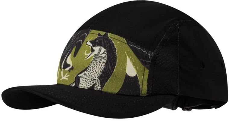 Uniseks kepurė BUFF 5 Panel Go, juoda