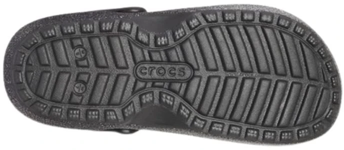 Uniseks klumpės Crocs Classic Glitter Lined, sidabrinės