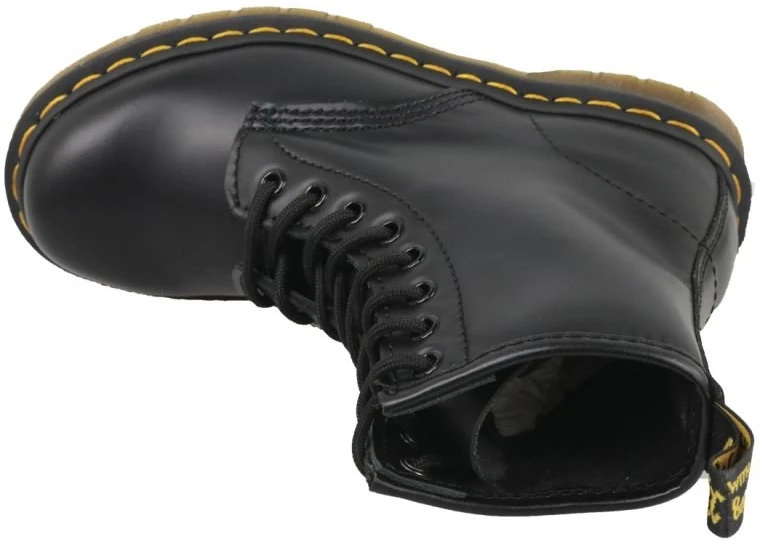 Uniseks odiniai aulinukai Dr Martens 1460 Smooth, juodi