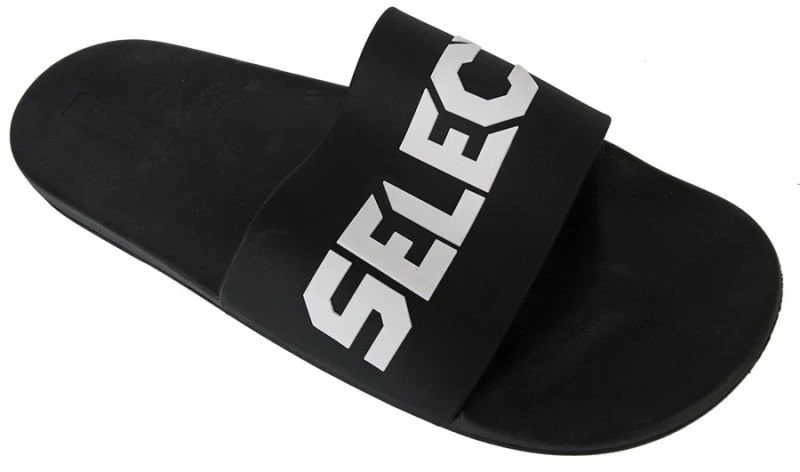 Uniseks šlepetės baseinui ir paplūdimiui Select Comfort, juodos