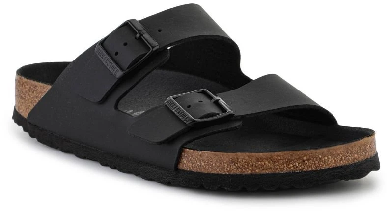 Uniseks šlepetės Birkenstock Arizona Triples, juodos
