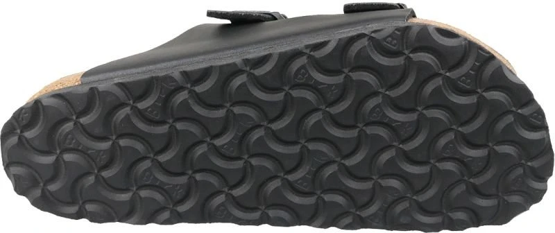 Uniseks šlepetės su reguliuojamais dirželiais Birkenstock Arizona, juodos