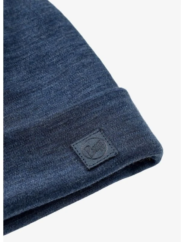 Kepurė Buff Heavyweight merino vilnos beanie - Indigo