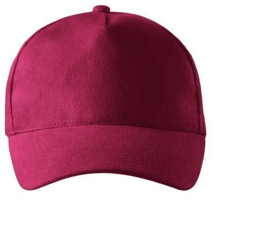 Unisex 5P kepuraitė (granato spalvos)
