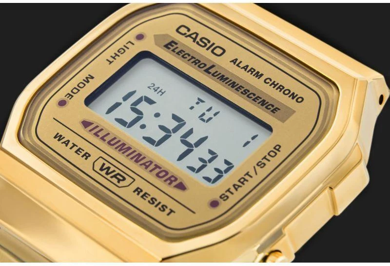 Unisex CASIO Retro Laikrodis A168WG-9EF + Dėžutė
