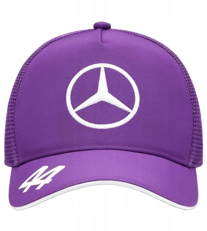 Unisex kepurė su snapeliu Mercedes-AMG Lewis Hamilton, violetinė