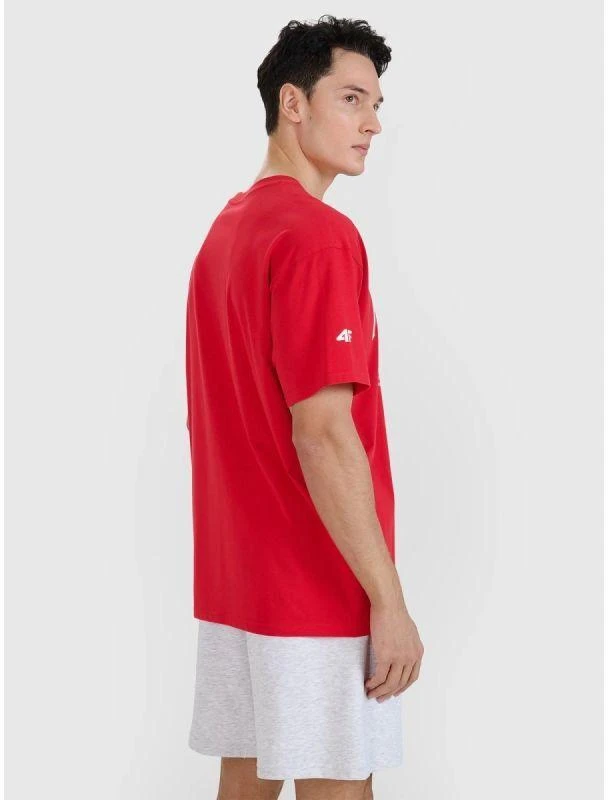 Unisex marškinėliai gerbėjui 4F 4FRMM00TTSHU2949-62S