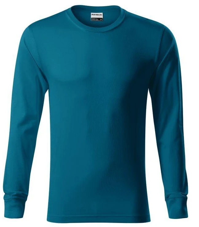 Unisex marškinėliai "Resist LS" (petrol mėlynas)