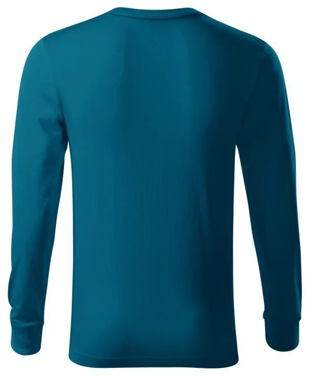 Unisex marškinėliai "Resist LS" (petrol mėlynas)