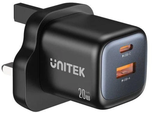 UNITEK Zeno Universal Juodas AC Fast charging Indoor