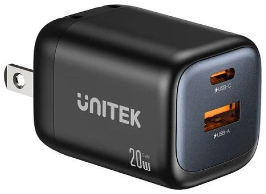 UNITEK Zeno Universal Juodas AC Fast charging Indoor