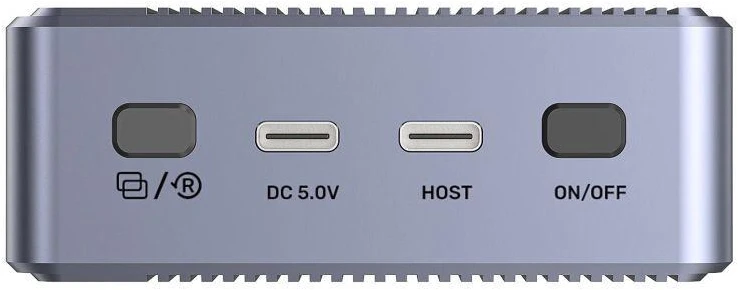 Unitek korpusas 2x M.2 20 Gb/s RAID0, RAID1 + klonavimas