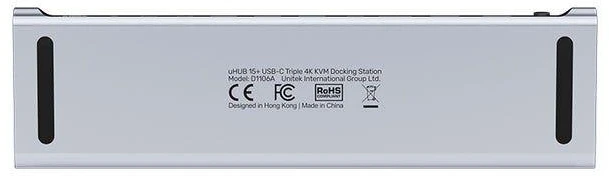 UNITEK 4K KVM DOCKING STATION, USB-C, HDMI WITH STAND