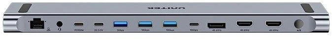 UNITEK 4K KVM DOCKING STATION, USB-C, HDMI WITH STAND
