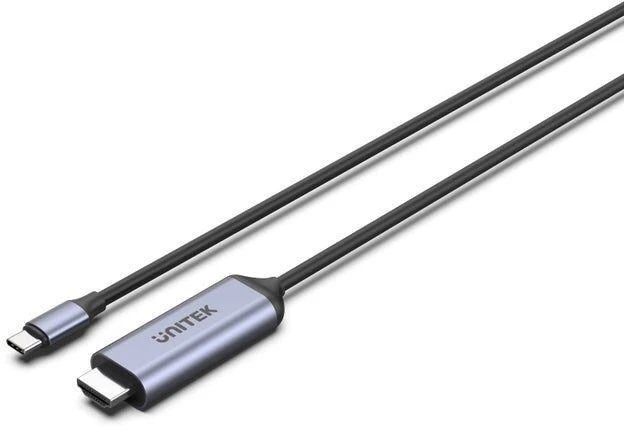 UNITEK USB-C–HDMI kabelis – 8K, USB 4, HDR10+, 1,8 m