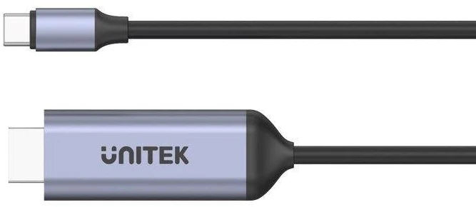 UNITEK USB-C–HDMI kabelis – 8K, USB 4, HDR10+, 1,8 m