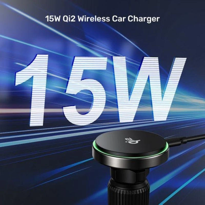 Laikiklis automobilinis Unitek 38W, Qi2