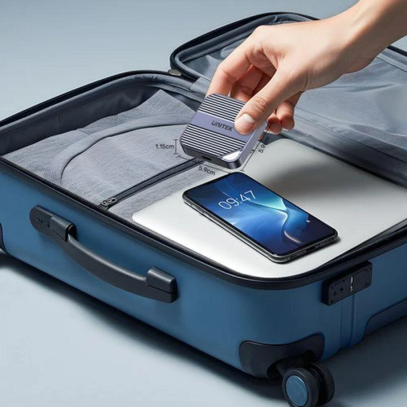 „Unitek“ magnetinis korpusas, skirtas M.2 SSD, USB-C