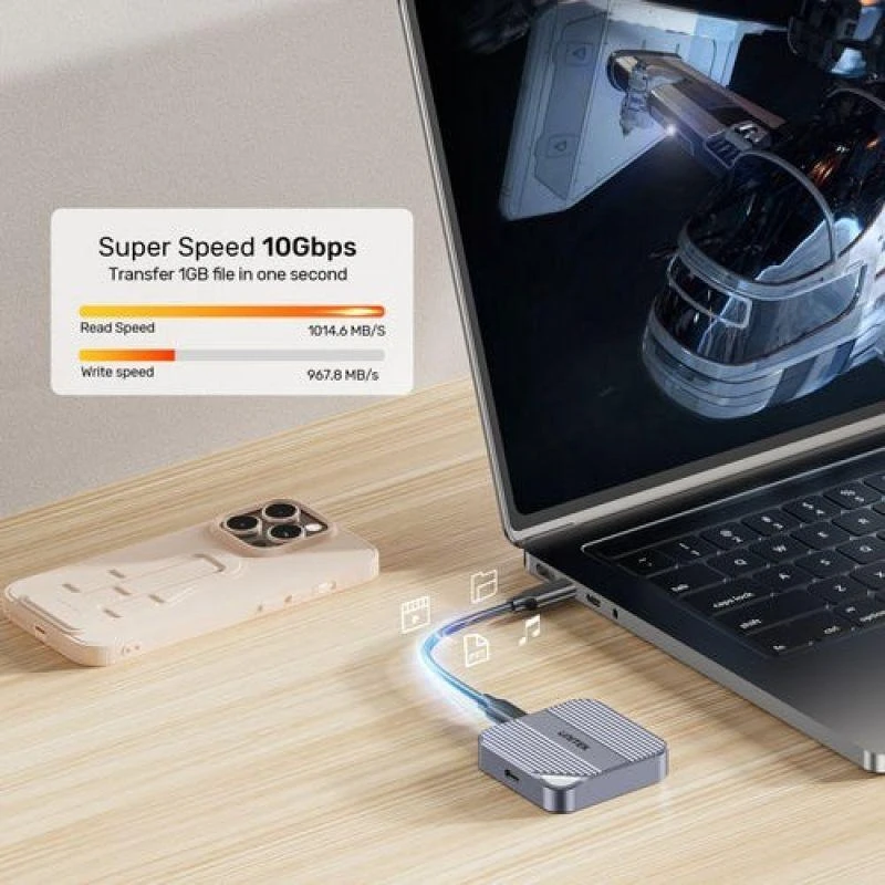 „Unitek“ magnetinis korpusas, skirtas M.2 SSD, USB-C