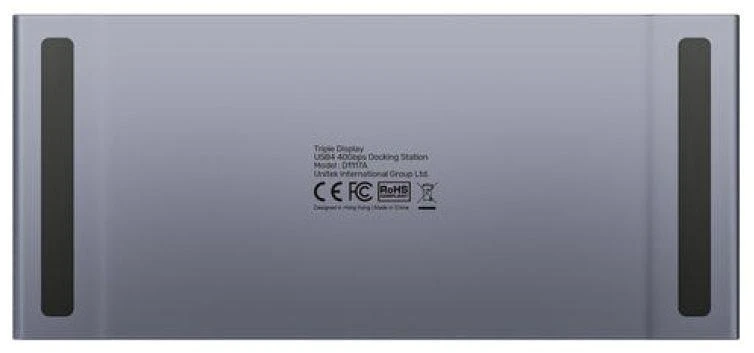Unitek triguba USB4 40Gb/s prijungimo stotelė, 120 W maitinimo šaltinis