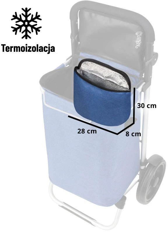 Cruiser Universal paspirtukas 650065 Pirkinių vežimėlis