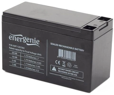 Gembird Energenie | Įkraunama baterija 12 V 7 AH UPS