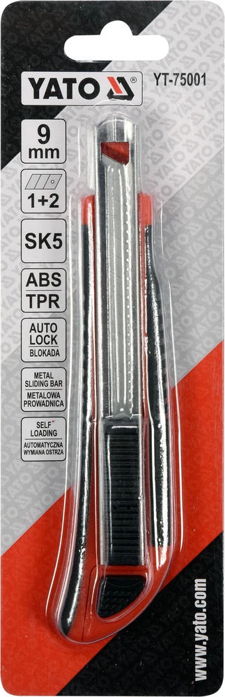 Yato UNIVERSALUS PEILIS 9 MM (YT-75001)