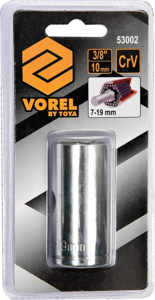 VOREL UNIVERSALI GALVUTĖ 3/8″ 7-19mm