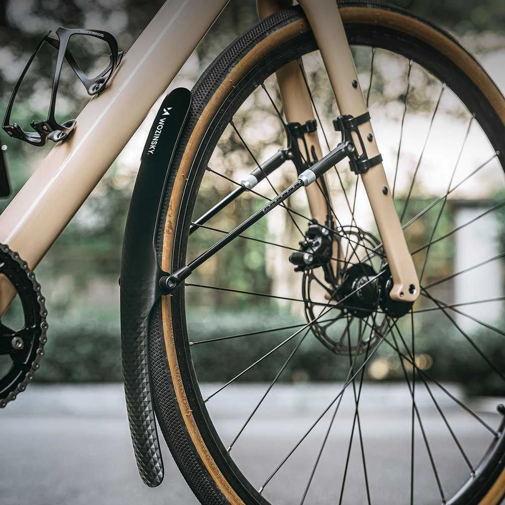 Wozinsky WBR-01 universal adjustable bicycle fender - juodas