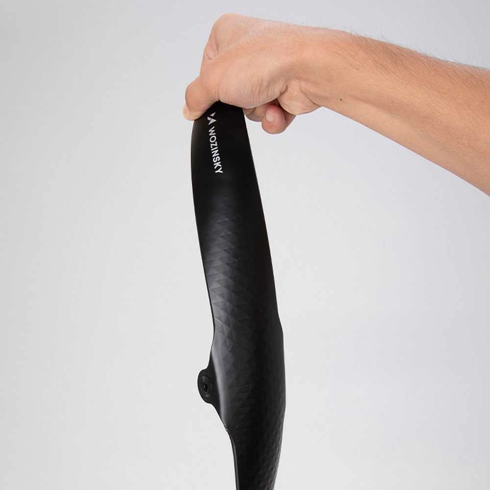 Wozinsky WBR-01 universal adjustable bicycle fender - juodas