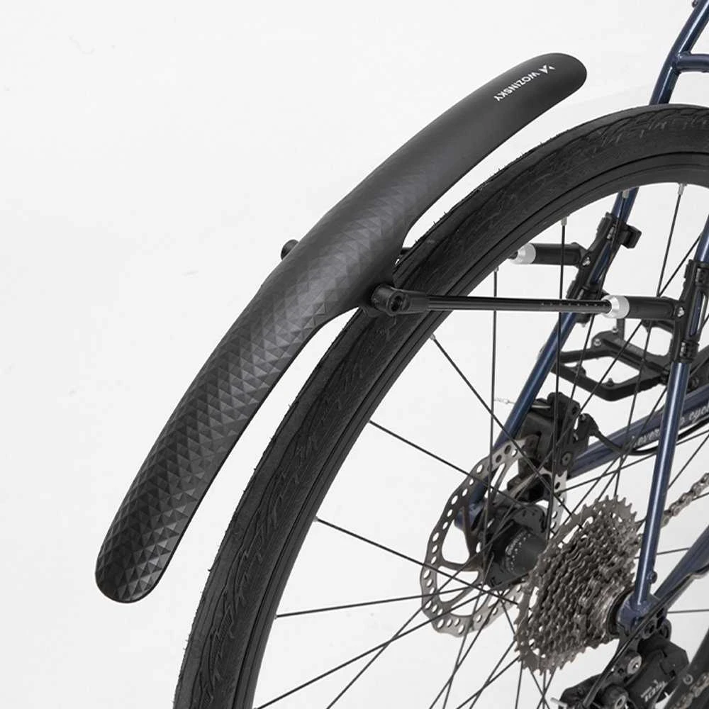 Wozinsky WBR-01 universal adjustable bicycle fender - juodas
