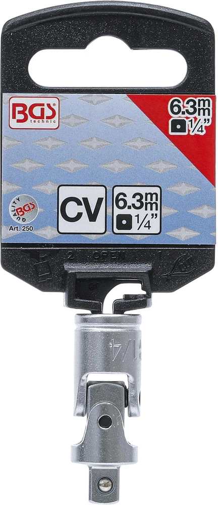 Grąžtas BGS UNIVERSALUS ŠARNYRAS | 6,3 MM (1/4") (250)
