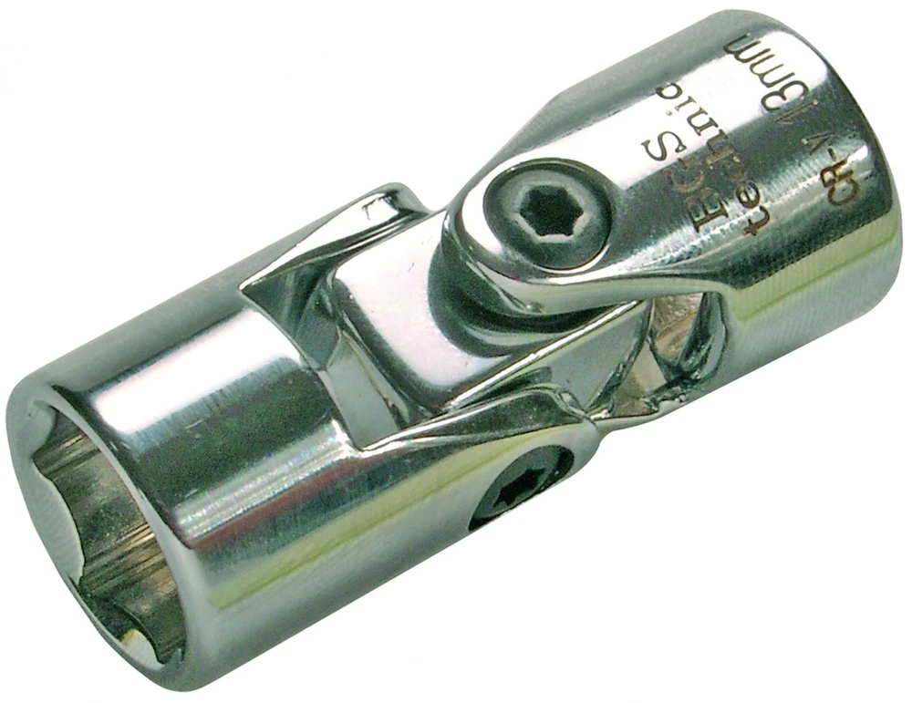 UNIVERSALUS ŠARNYRINIS GALVUTĖS RAKTAS, ŠEŠIAKAMPIS | 10 MM (3/8") JUNGTIS | 13 MM (2453)