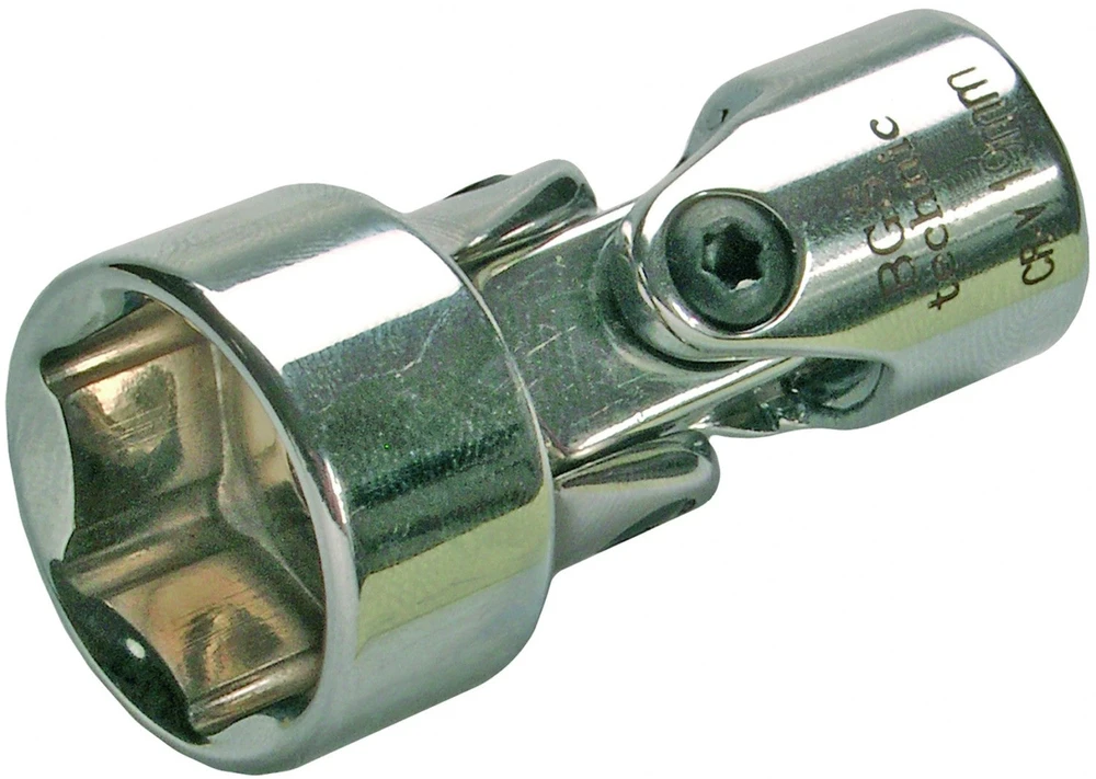 UNIVERSALUS ŠARNYRINIS GALVUTĖS RAKTAS, ŠEŠIAKAMPIS | 10 MM (3/8") JUNGTIS | 19 MM (2459)