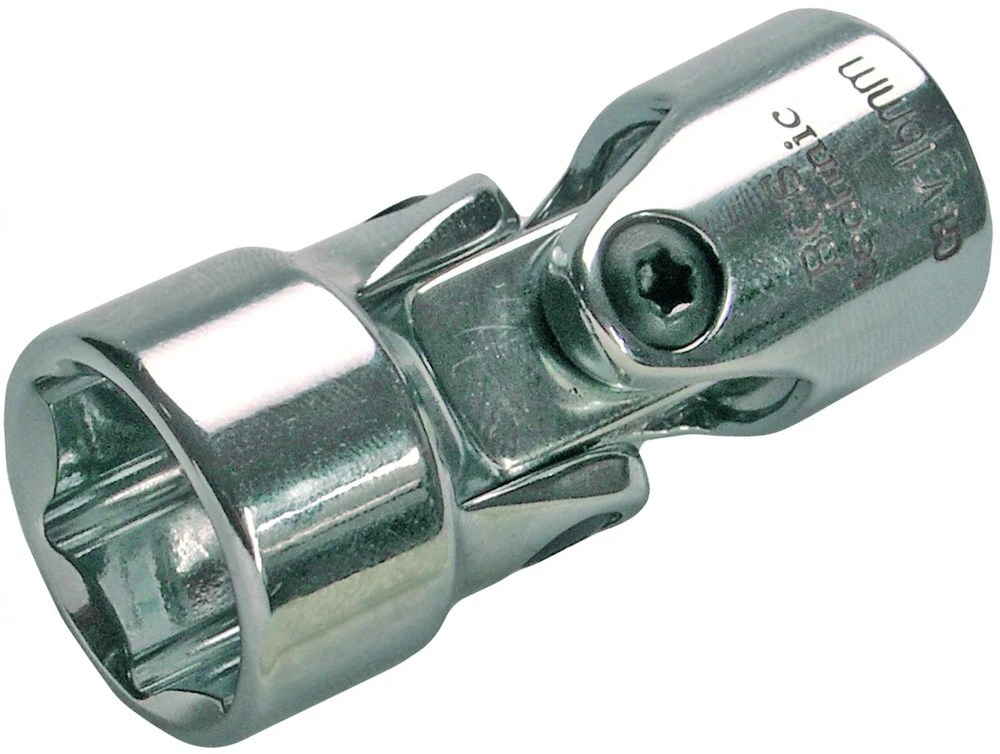 UNIVERSALUS ŠARNYRINIS GALVUTĖS RAKTAS, ŠEŠIAKAMPIS | 10 MM (3/8") JUNGTIS | 16 MM (2456)
