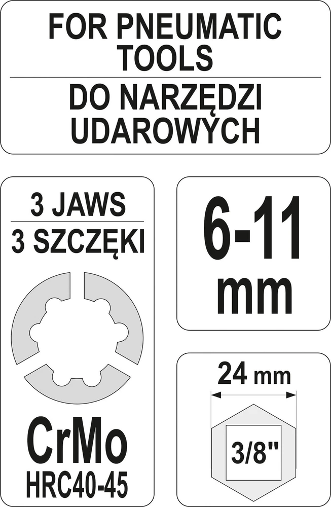Yato UNIVERSALUS SMŪGINIS SMEIGIŲ IŠTRAUKIKLIS (YT-06255)
